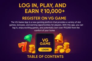 VG Game App Login and Earn Real Cash Playing Slot Games in 2025